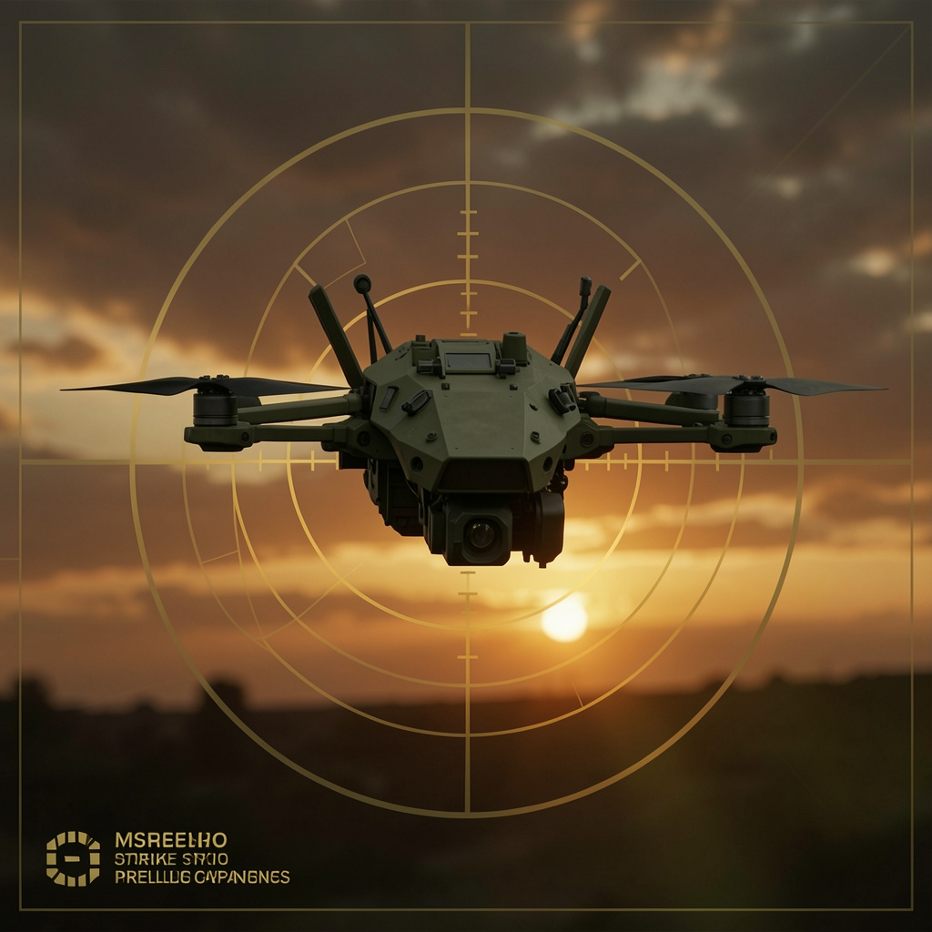 Surveillance drone imagery for asymmetric warfare analysis